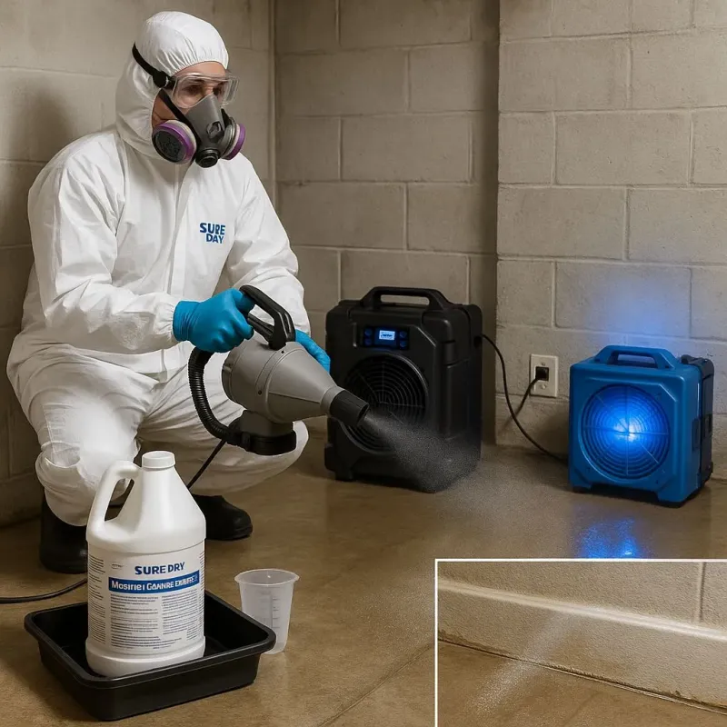 Sanitization and Odor Removal process in Rockford, IL